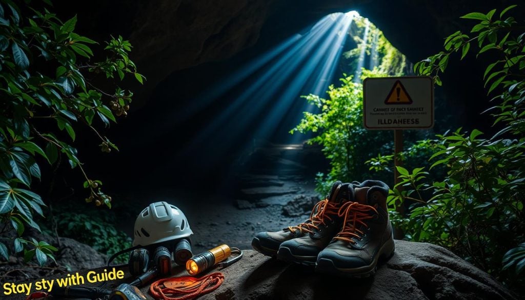 safety guidelines for cave exploration