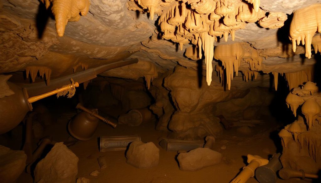 saltpeter mining Mammoth Cave