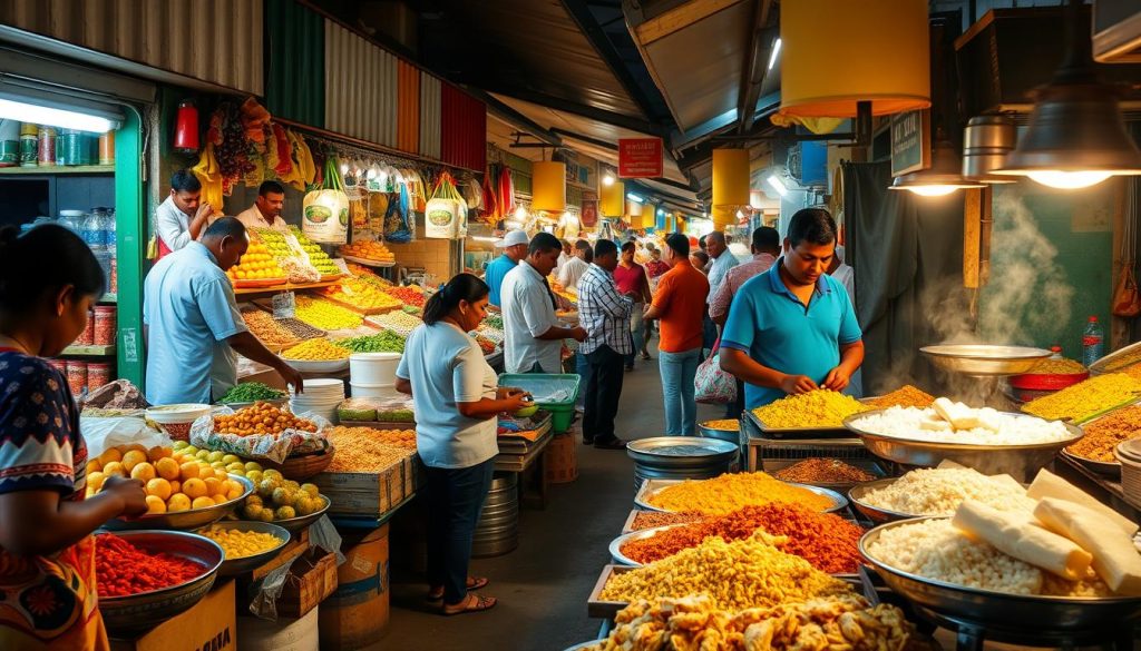 sampling local delicacies in Colombo street food sampling local delicacies in Colombo street food