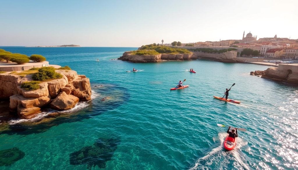 scenic coastlines Sliema