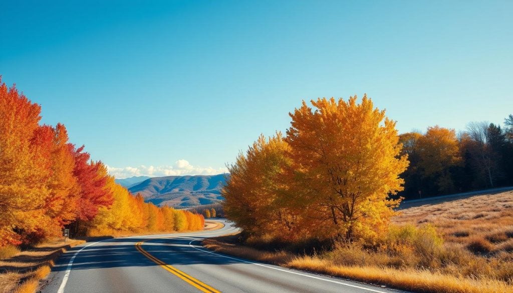 scenic fall drives