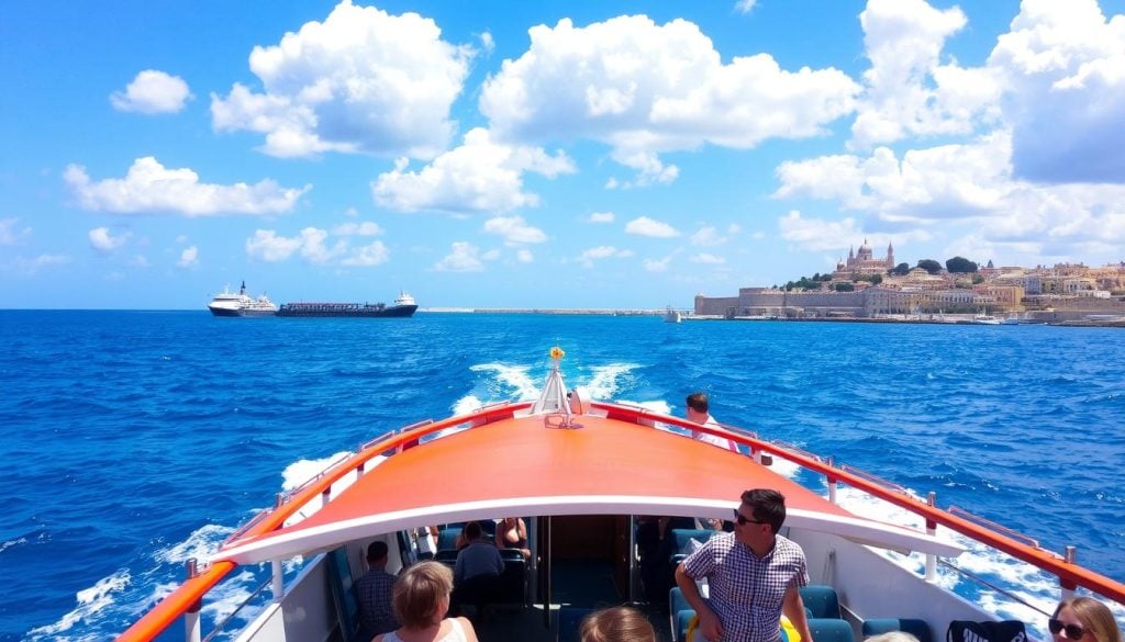 scenic ferry ride Malta