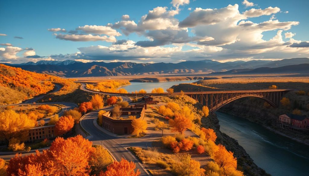 scenic highlights Taos to Rio Grande Gorge