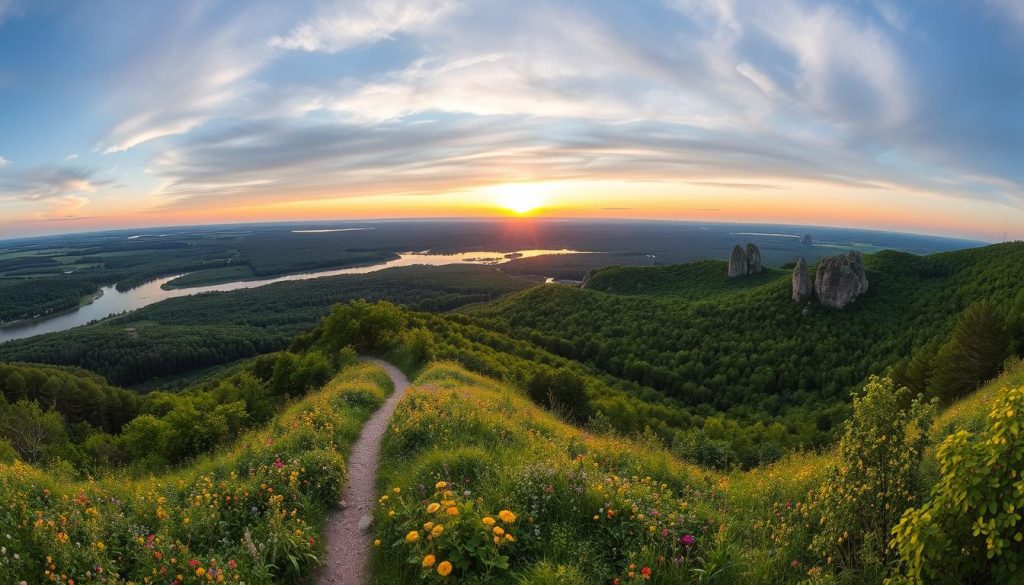 scenic hiking opportunities around La Crosse