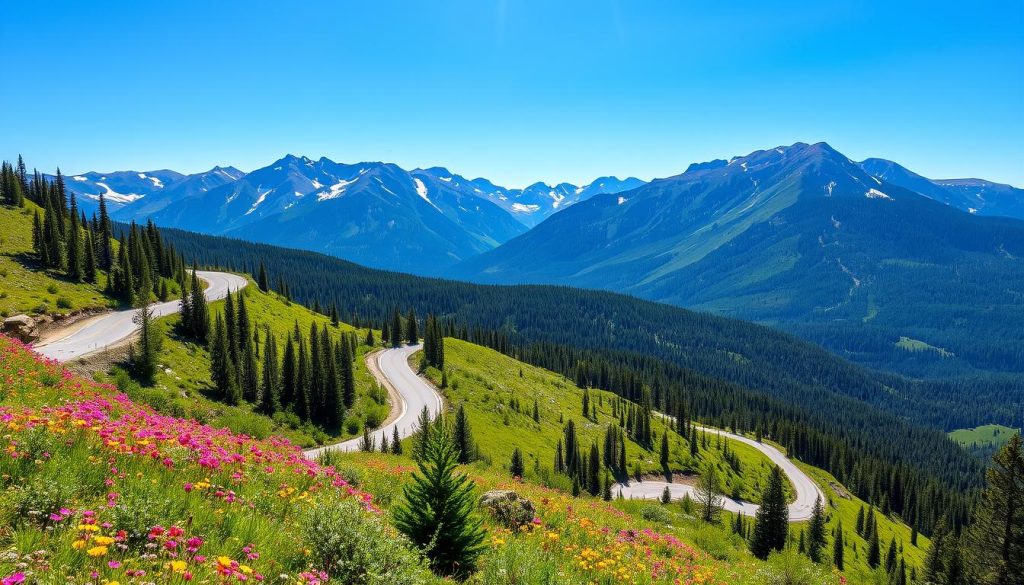 scenic routes near Taos