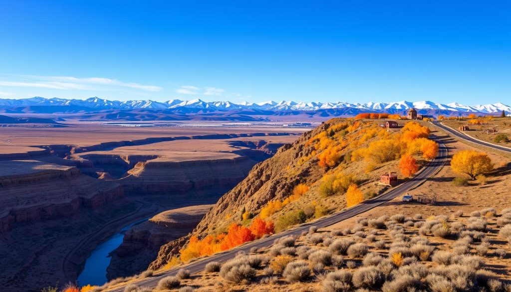 scenic routes near Taos