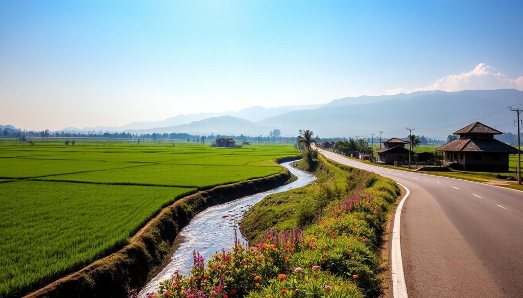 scenic stops to Lumbini