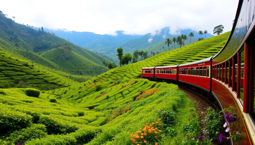 scenic train rides in Kandy