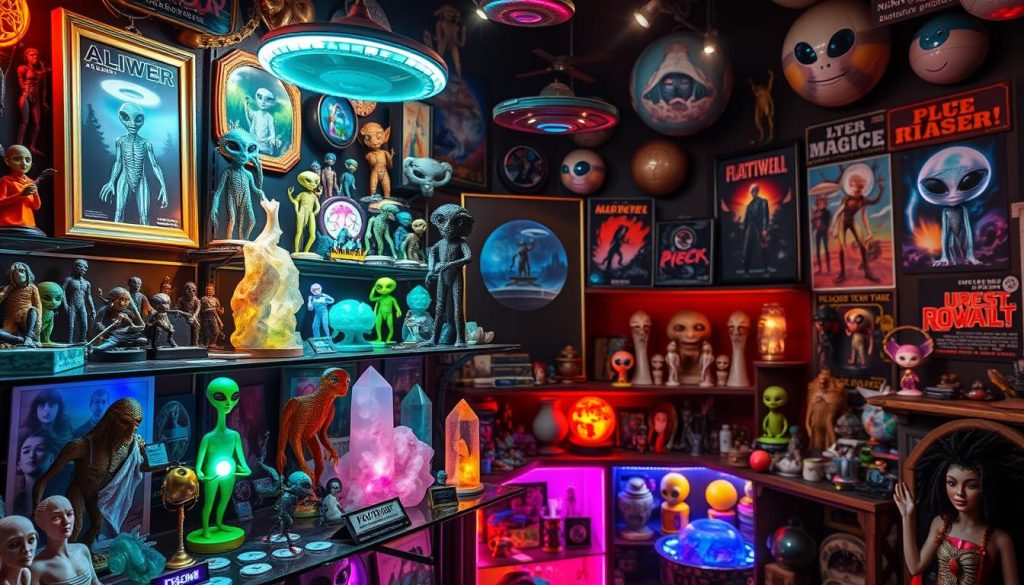 sci-fi memorabilia in Roswell collectibles