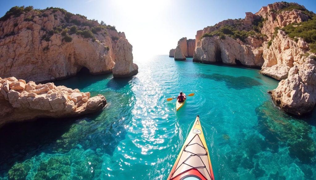 sea kayaking Gozo