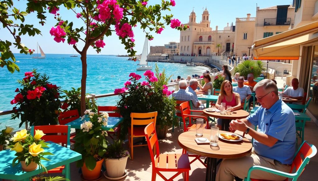 seaside cafes in Sliema seaside cafes in Sliema