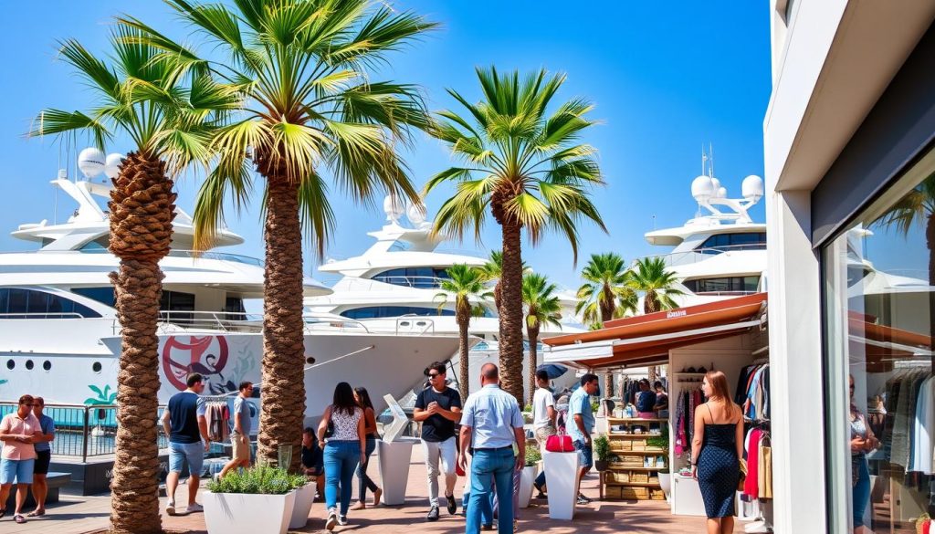 shopping Limassol Marina