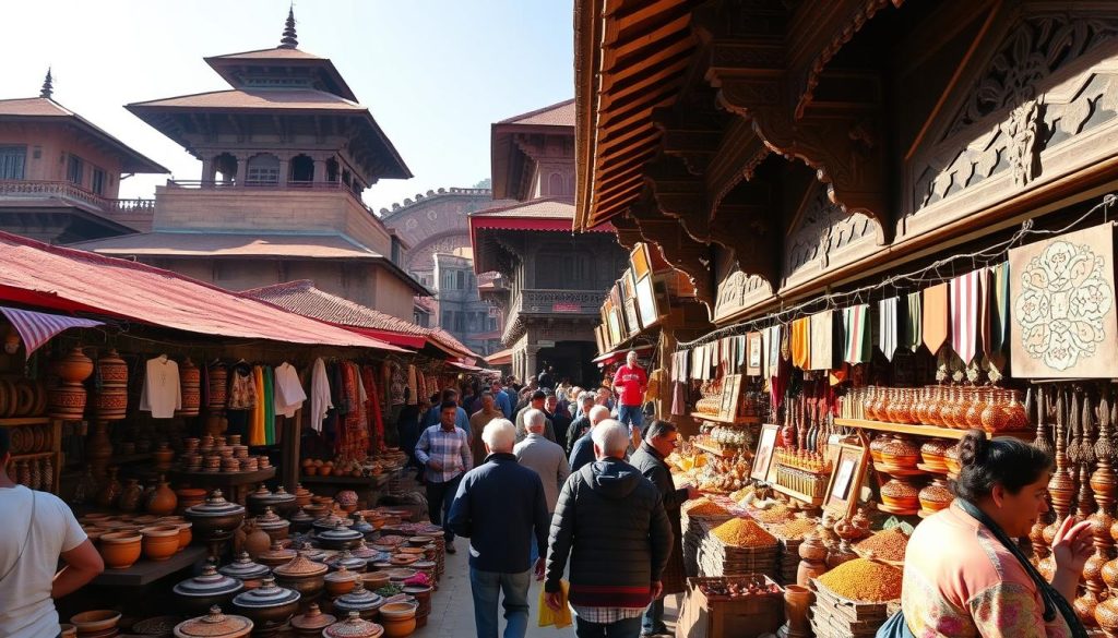 shopping in Bhaktapur shopping in Bhaktapur