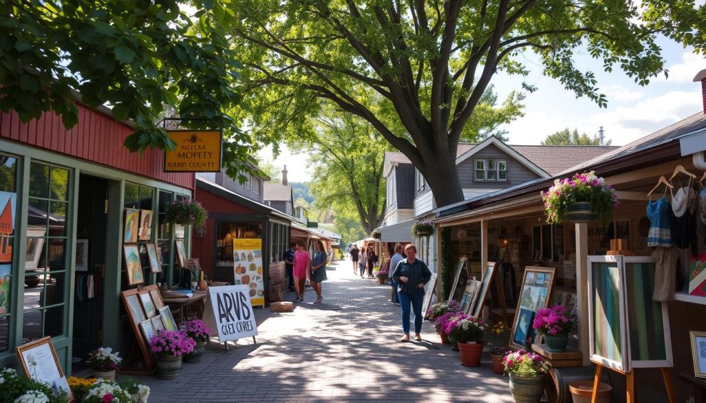 shopping in Door County