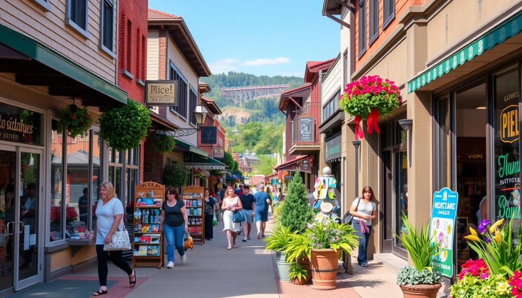 shopping options Wisconsin Dells