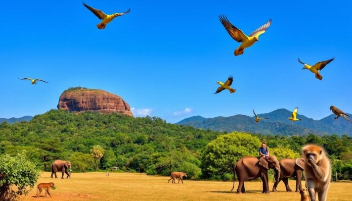 sigiriya wildlife viewing