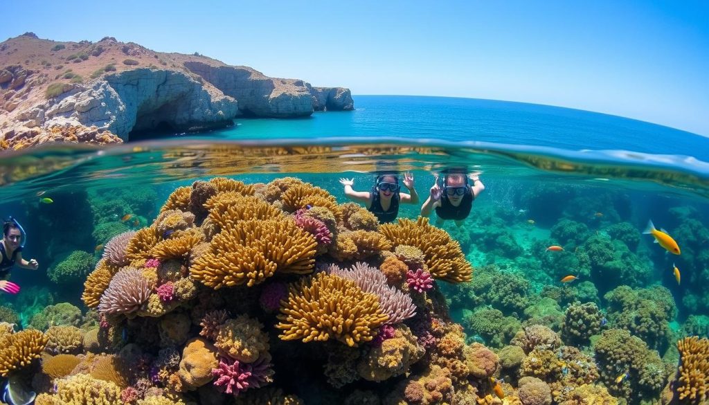 snorkeling trips and coastal sightseeing