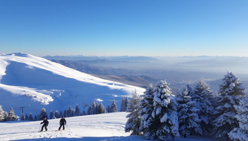 snow sports in Troodos Mountains snow sports in Troodos Mountains