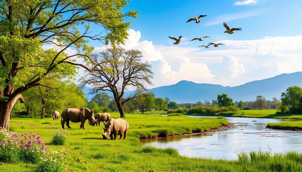 spring season Chitwan National Park spring season Chitwan National Park