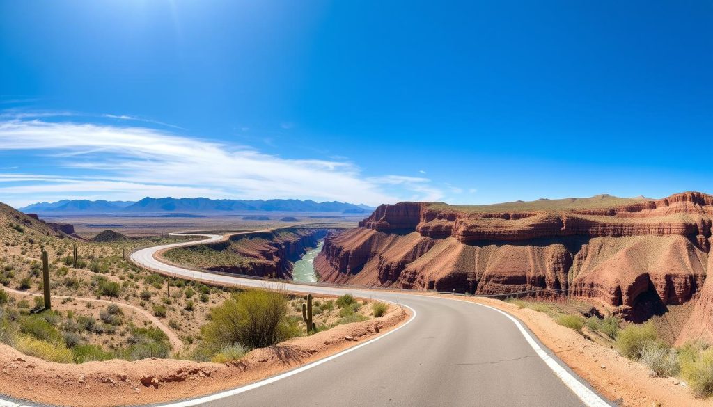 step-by-step directions Rio Grande Gorge Bridge