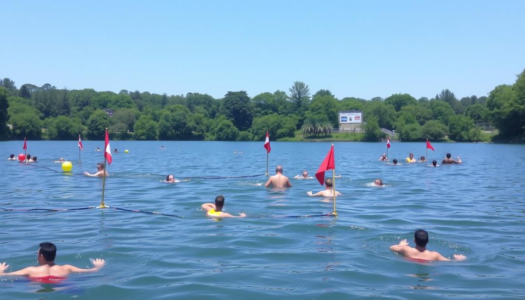 swimming regulations in Madison lakes