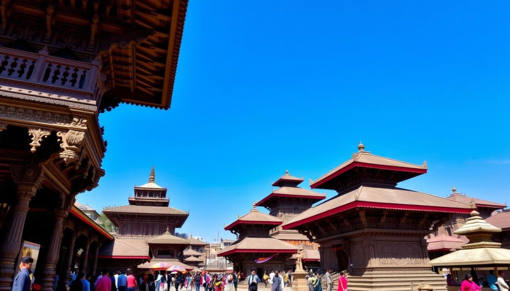 temples in Kathmandu Durbar Square temples in Kathmandu Durbar Square