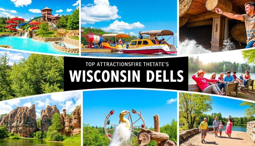 top attractions in Wisconsin Dells with attraction passes