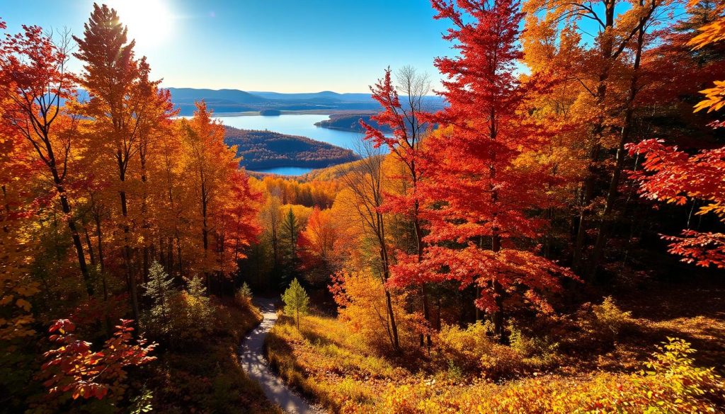 top spots for fall foliage in Wisconsin