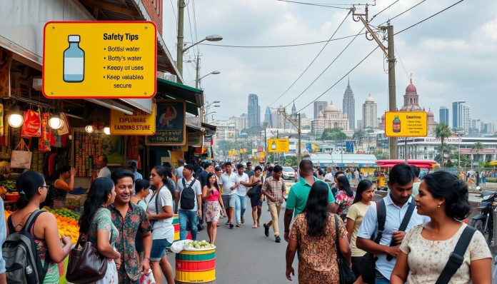 tourist precautions Colombo