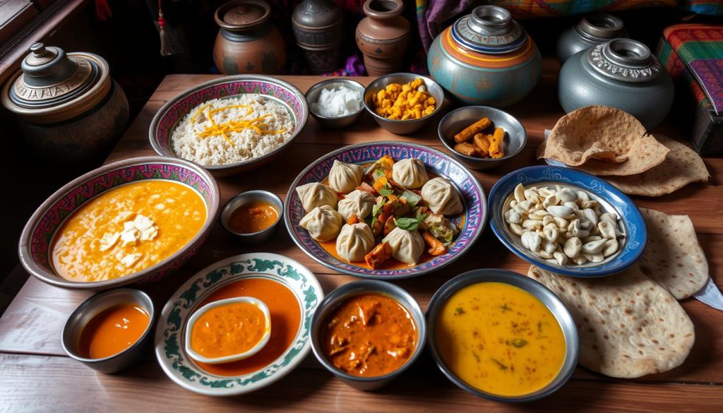 traditional Nepali dishes in Bhaktapur traditional Nepali dishes in Bhaktapur