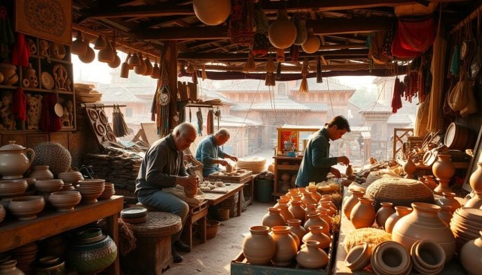 traditional crafts bhaktapur