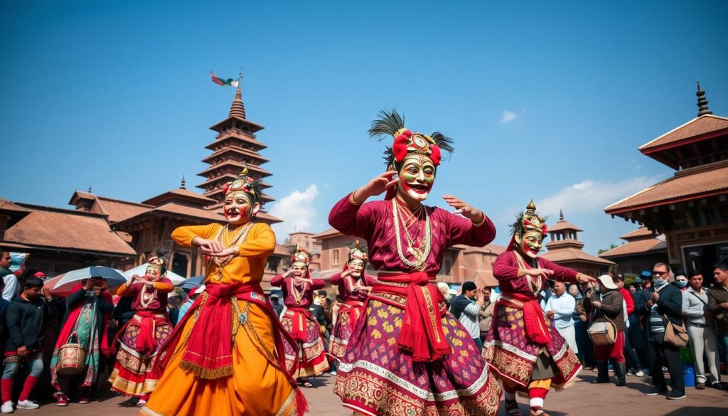 traditional performances Bhaktapur