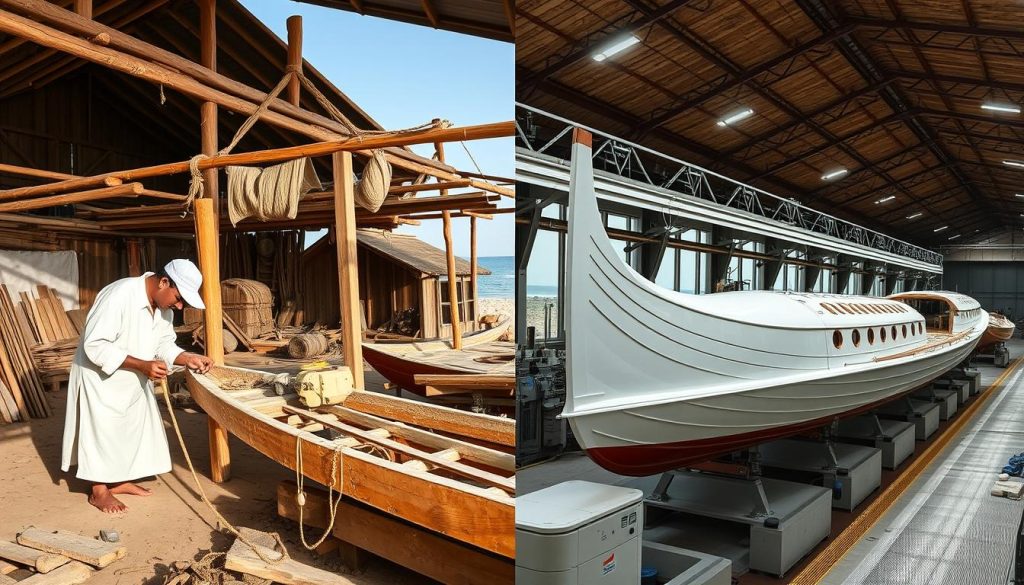 traditional vs modern dhow construction traditional vs modern dhow construction