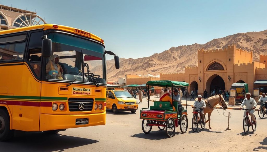 transportation options to Nizwa souk transportation options to Nizwa souk