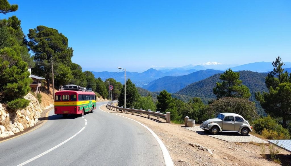 transportation to Troodos