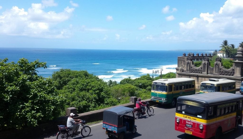 transportation to galle fort