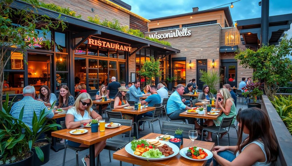 trendy restaurants Wisconsin Dells