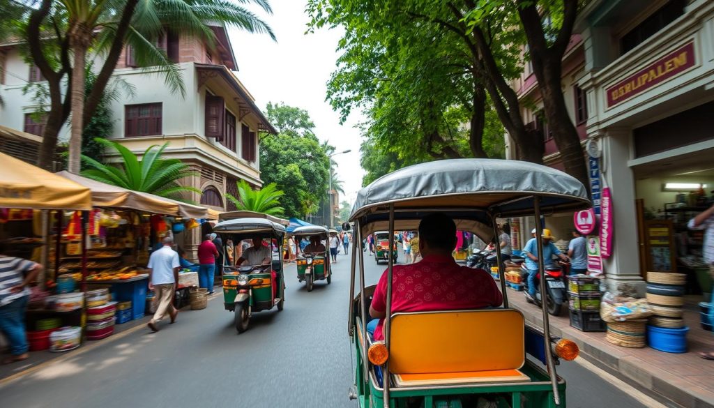 tuk-tuk sightseeing in Sri Lanka