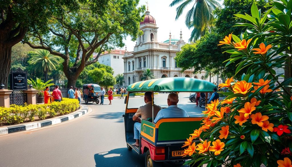 tuk-tuk sightseeing in Sri Lanka