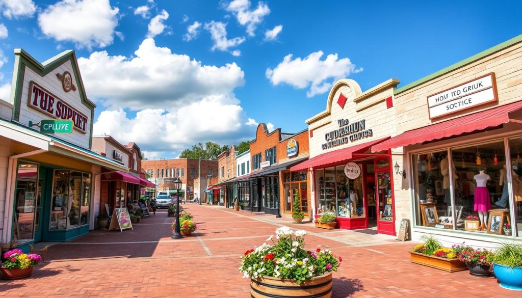 unique shopping scene in Bowling Green