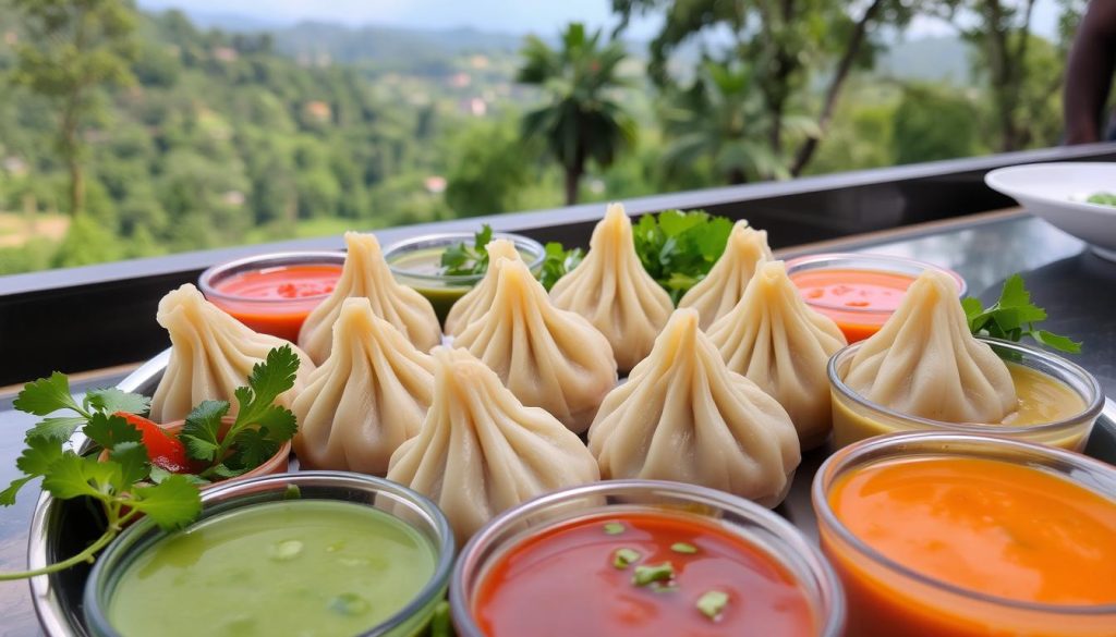 vegetarian momos vegetarian momos