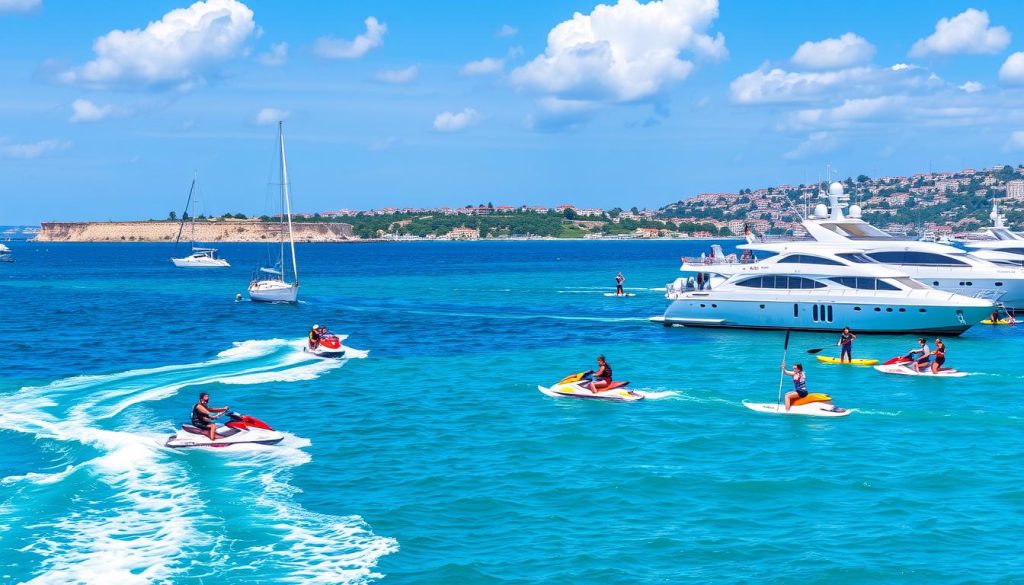 water sports in Limassol Marina