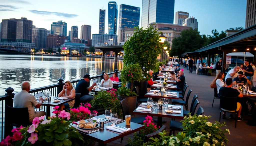 waterfront dining in Milwaukee waterfront dining in Milwaukee