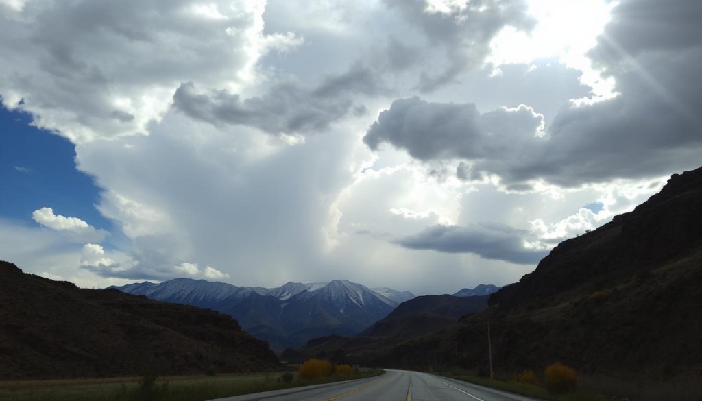 weather factors Taos to Rio Grande Gorge Bridge