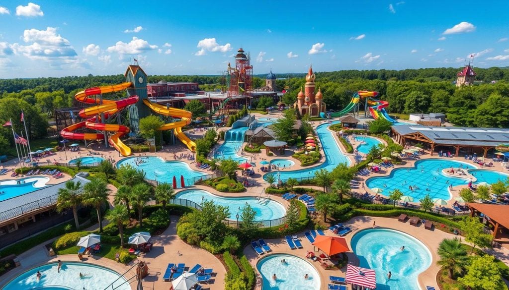 what are the best water parks in Wisconsin Dells?