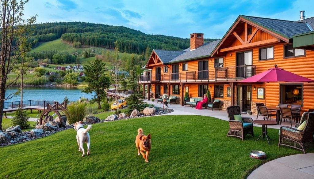 where to stay with pets in Wisconsin Dells