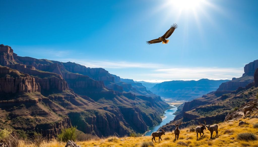 wildlife observation Rio Grande Gorge