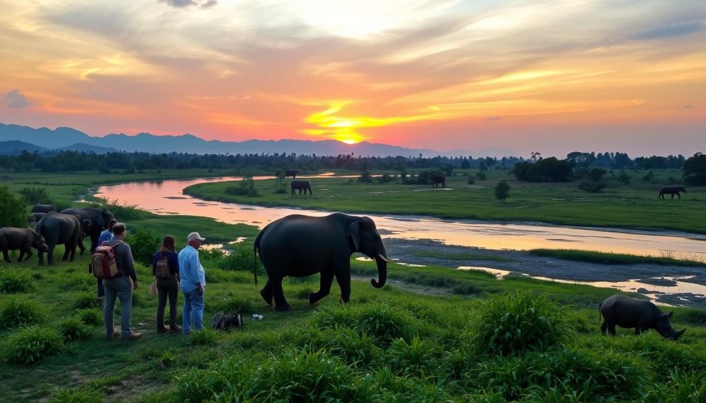 wildlife research projects in Chitwan