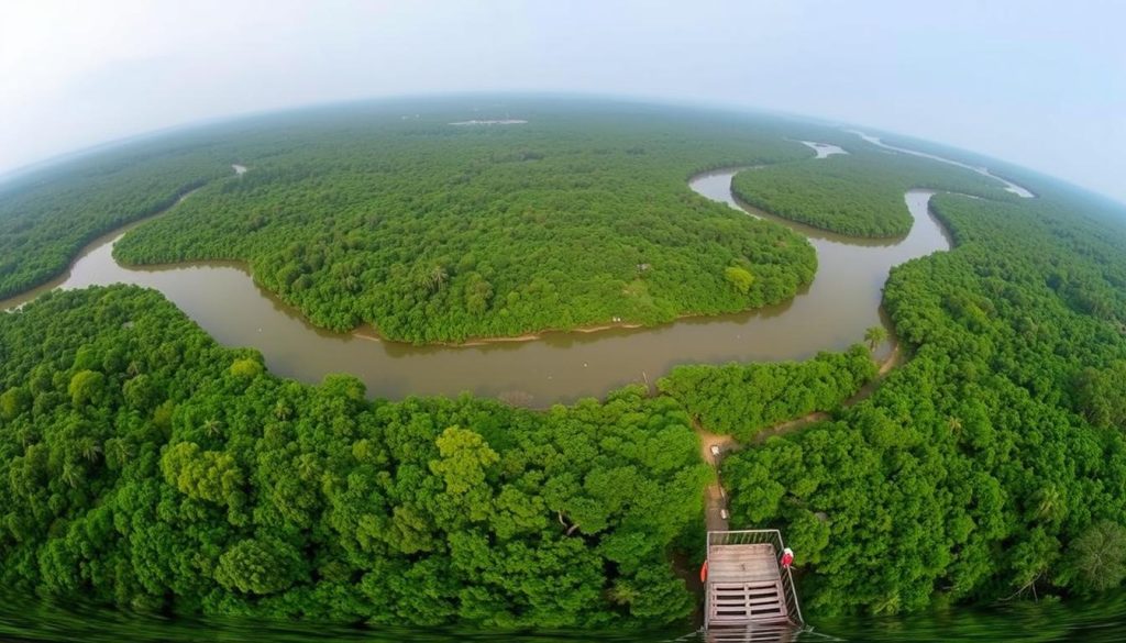 Access points to Sundarbans National Park Access points to Sundarbans National Park