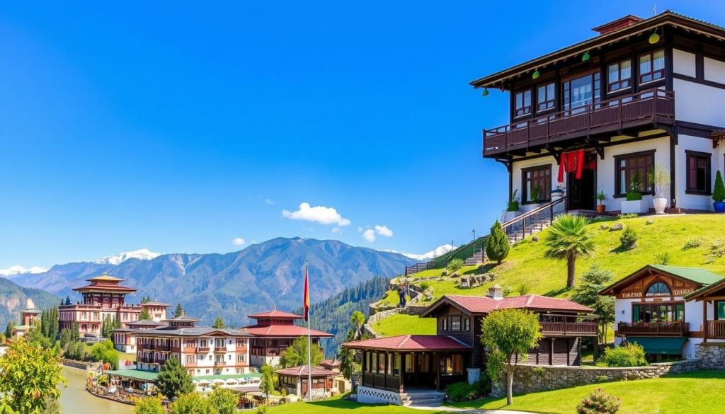 Accommodation options in Punakha Accommodation options in Punakha
